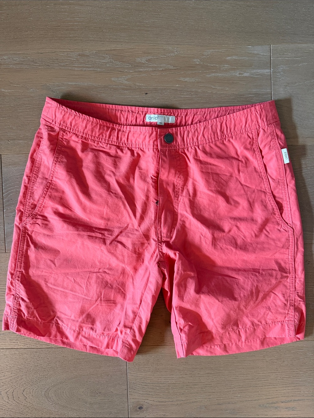 Onia Men's Coral Swim Hybrids size 32